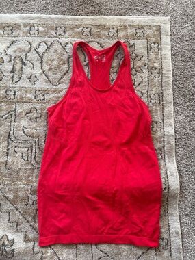 ZYIA Red Racerback Athletic Tank